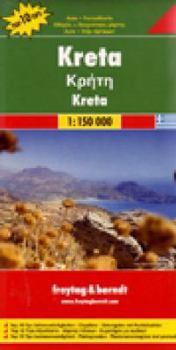 Crete 1:150 000 FB Map (AUTO + FREIZEIT) (English and German Edition)