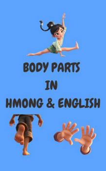 Paperback Body Parts in Hmong and English Book