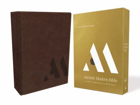 Imitation Leather NKJV, Ancient-Modern Bible, Imitation Leather, Brown, Comfort Print: One Faith. Handed Down. for All the Saints. Book