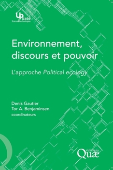 Paperback Environnement, discours et pouvoir [French] Book