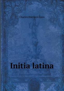 Paperback Initia latina Book