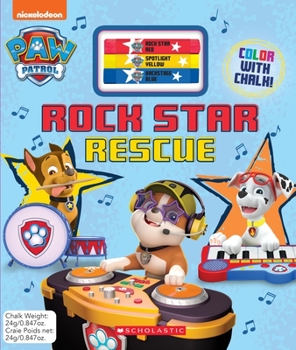 Hardcover Rock Star Rescue (Paw Patrol) Book