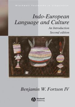 Paperback Indo-European Language and Culture - AnIntroduction 2e Book