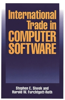 Hardcover International Trade in Computer Software Book