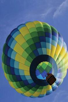 Paperback Composition Book: Hot Air Balloon: 140 Page 6x9 Composition Notebook Diary Book