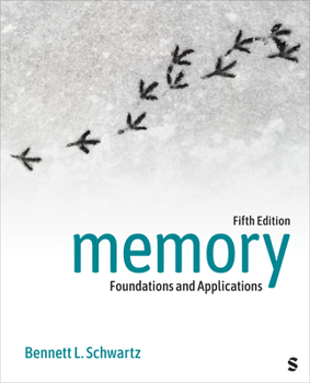 Paperback Memory: Foundations and Applications Book