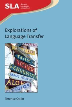 Hardcover Explorations of Language Transfer Book