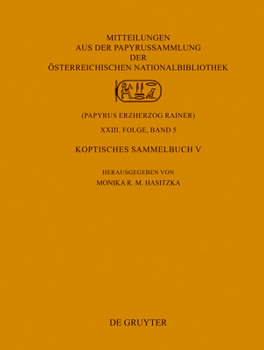 Hardcover Koptisches Sammelbuch V [German] Book