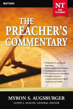 Paperback The Preacher's Commentary - Vol. 24: Matthew: 24 Book