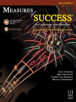 Paperback Measures of Success for String Orchestra-Cello Book 1 Book