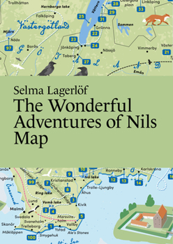Map Selma Lagerlof: The Wonderful Adventures of Nils Map Book