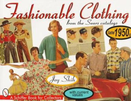 Paperback Fashionable Clothing from the Sears Catalogs: Late 1950s Book