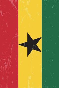 Paperback Ghana Flag Journal: Ghana Diary, lined Journal to write in Book