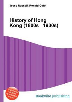 Paperback History of Hong Kong (1800s 1930s) Book
