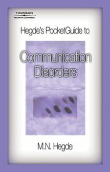 Paperback Hegde's PocketGuide to Communication Disorders Book