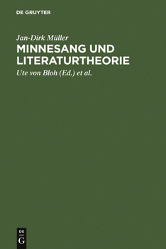 Hardcover Minnesang und Literaturtheorie [German] Book