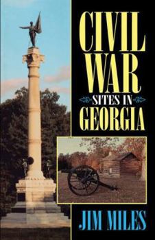 Paperback Civil War Sites in Georgia Book