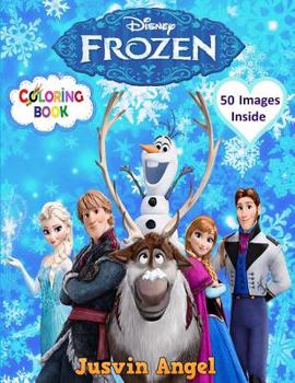 Paperback Frozen Coloring Book: For Kids Ages 4-8 Book