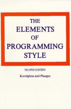 Paperback The Elements of Programming Style Book