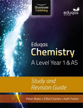 Paperback Eduqas Chemistry A Level Yr 1 Study Rev Book