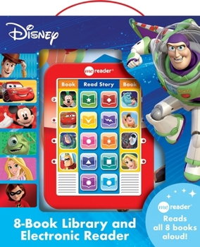 Hardcover Disney: Me Reader 8-Book Library and Electronic Reader Sound Book Set [With Electronic Reader and Battery] Book