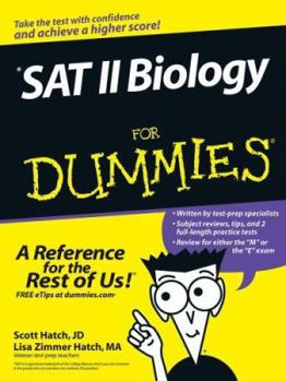 Paperback SAT II Biology for Dummies Book