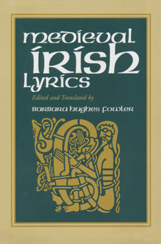 Hardcover Medieval Irish Lyrics Book