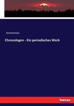 Paperback Chronologen - Ein periodisches Werk [German] Book