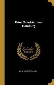 Hardcover Prinz Friedrich von Homburg [German] Book