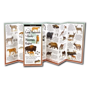 Paperback Land Mammals of the Rocky Mountain Region Book