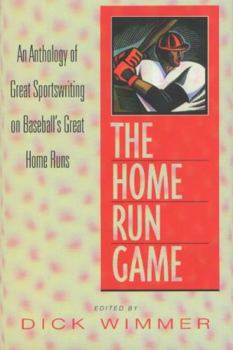 Hardcover The Home Run Game: An Anthology of Sportswriting on Baseball's Most Remarkable Home Runs from Babe Ruth to Mark McGwire Book