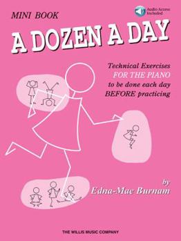 Paperback A Dozen a Day Mini Book - Book/Online Audio [With Access Code] Book