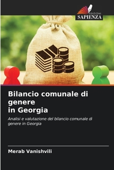Paperback Bilancio comunale di genere in Georgia [Italian] Book