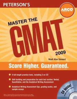 Paperback Peterson's Master the GMAT [With CDROM] Book