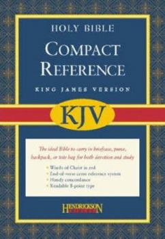 Imitation Leather Compact Reference Bible-KJV-Magnetic Closure Book