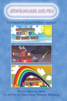 Paperback Awesome Skies: Fiction with a Non-Fiction Concept Book