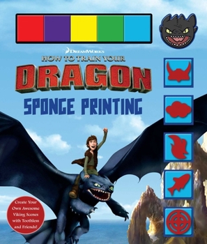 How to Train Your Dragon Sponge Printing Kit
