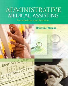 Hardcover Administrative Medical Assisting: Foundations and Practices [With CDROM] Book