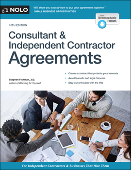 Paperback Consultant & Independent Contractor Agreements Book