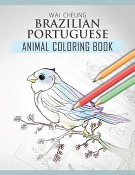 Paperback Brazilian Portuguese Animal Coloring Book