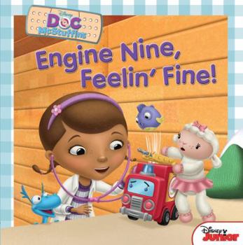 Paperback Doc McStuffins Engine Nine, Feelin' Fine! Book