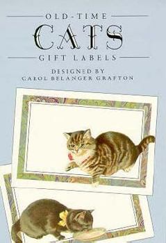 Paperback Old-Time Cats Gifts Labels: 8 Pressure-Sensitive Designs Book