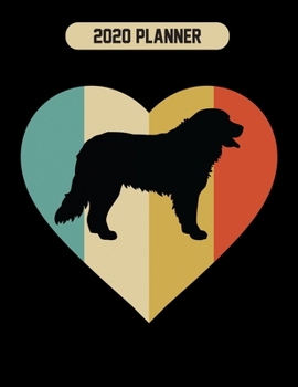 2020 Planner: Bernese Mountain Dog Weekly Planner Includes Daily Planner & Monthly Overview | Personal Organizer With 2020 Calendar | 8.5x11 Inch White Paper