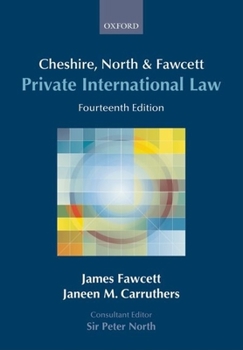 Paperback Cheshire, North & Fawcett: Private International Law Book