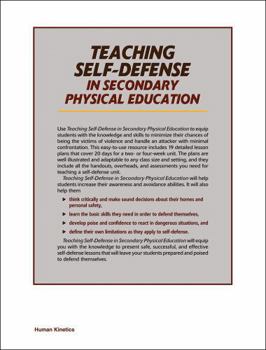 Paperback Teaching Self-Defense in Secondary Physical Education Book