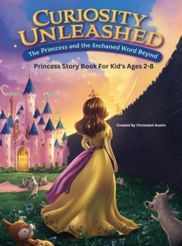 Hardcover Princess Story Book For Kid's Ages 2-8: Curiosity Unleashed The Princess and the Enchanted World Beyond" Book