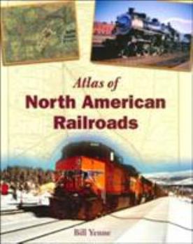 Hardcover Atlas of North American Railroads Book