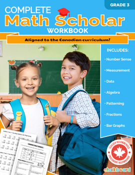 Paperback Complete Math Scholar Grade 3 Book