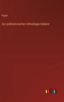 Hardcover Zur prähistorischen Ethnologie Italiens [German] Book
