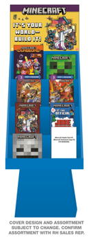 Hardcover Minecraft Build Your World 36-Copy Multiformat Display Summer 2022 Book